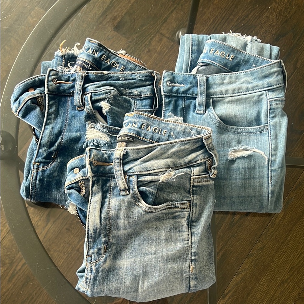 American Eagle Outfitters Women's Blue Jeans